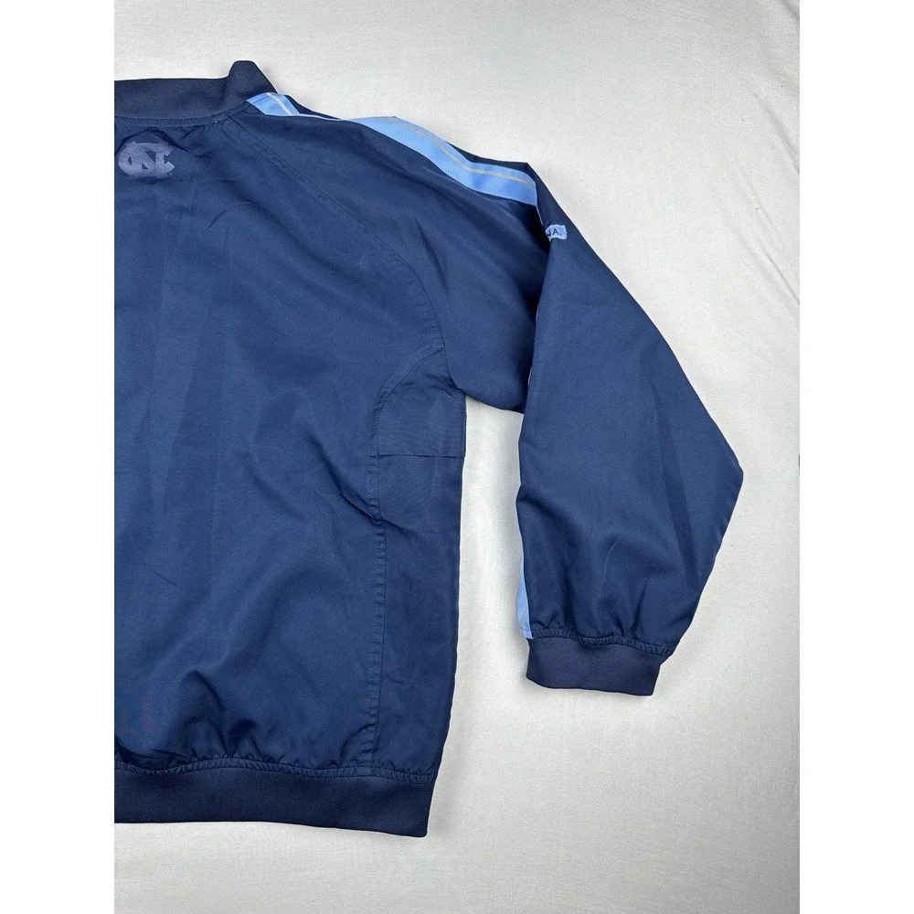 Nike Team North Carolina Tar Heels Pullover Windbreaker Jacket XL Blue Y2K